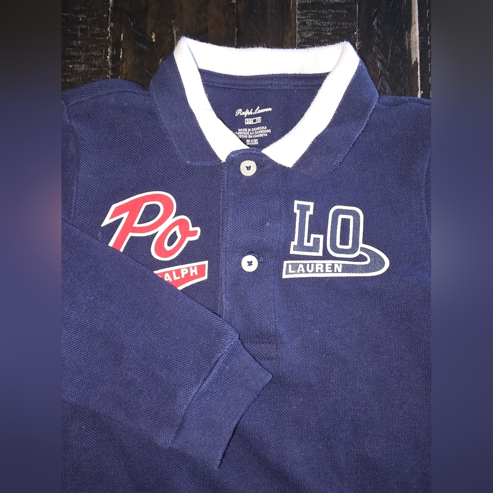 Polo Ralph Lauren Cotton Coverall Toddler Boy Size 24M